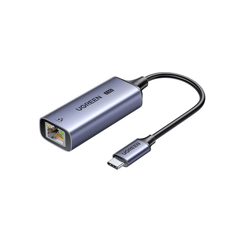绿联type-c转2.5g有线网卡 type-c转rj45外置网卡