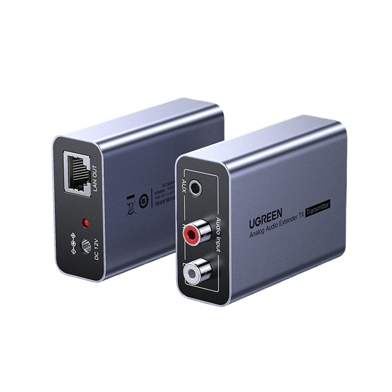 绿联音频网线延长器一对一传输 500米
