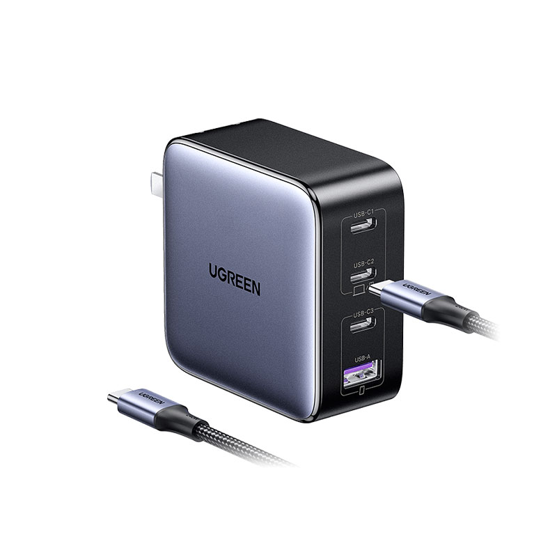 绿联 140w 四口氮化镓充电器套装