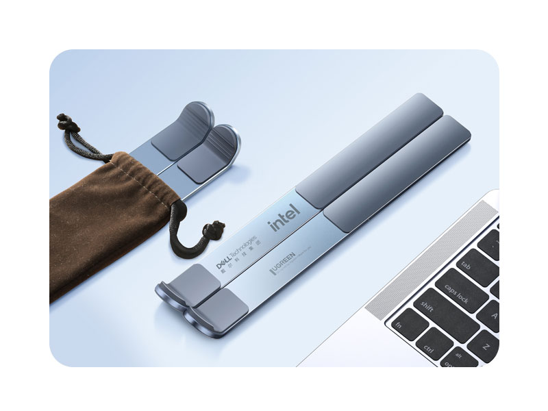 戴尔科技集团-定制绿联笔记本电脑支架