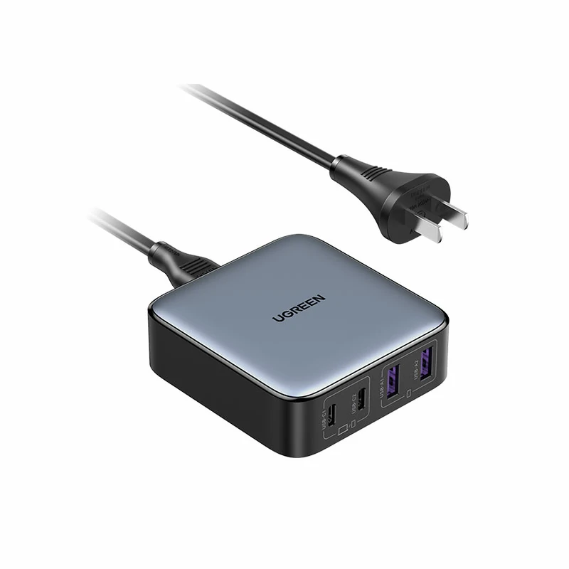 绿联nexode 闪充湃 65w 氮化镓四口充电器