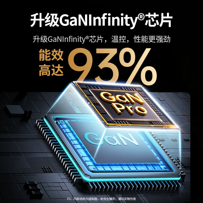 绿联nexode 闪充湃pro 65w三口氮化镓充电器套装