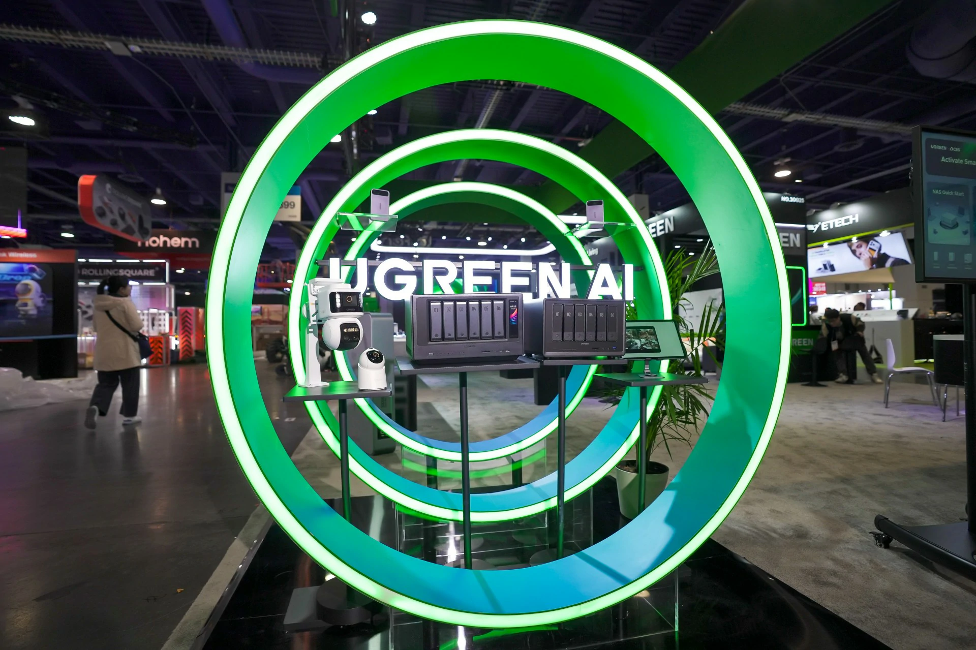 绿联亮相ces 2026，展示智慧生活新布局！