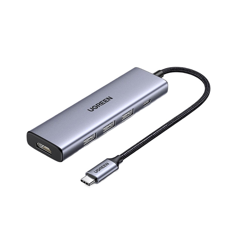绿联type-c五合一多功能扩展坞 4k30hz