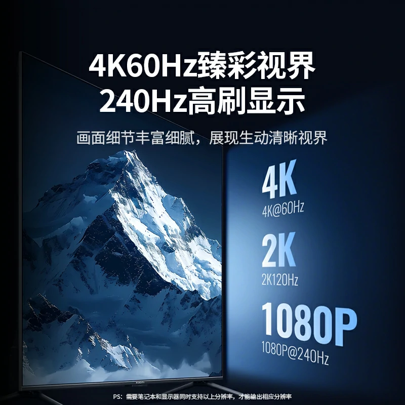 绿联type-c六合一扩展坞 hdmi 4k60hz