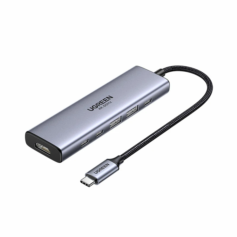 绿联type-c六合一扩展坞 hdmi 4k60hz