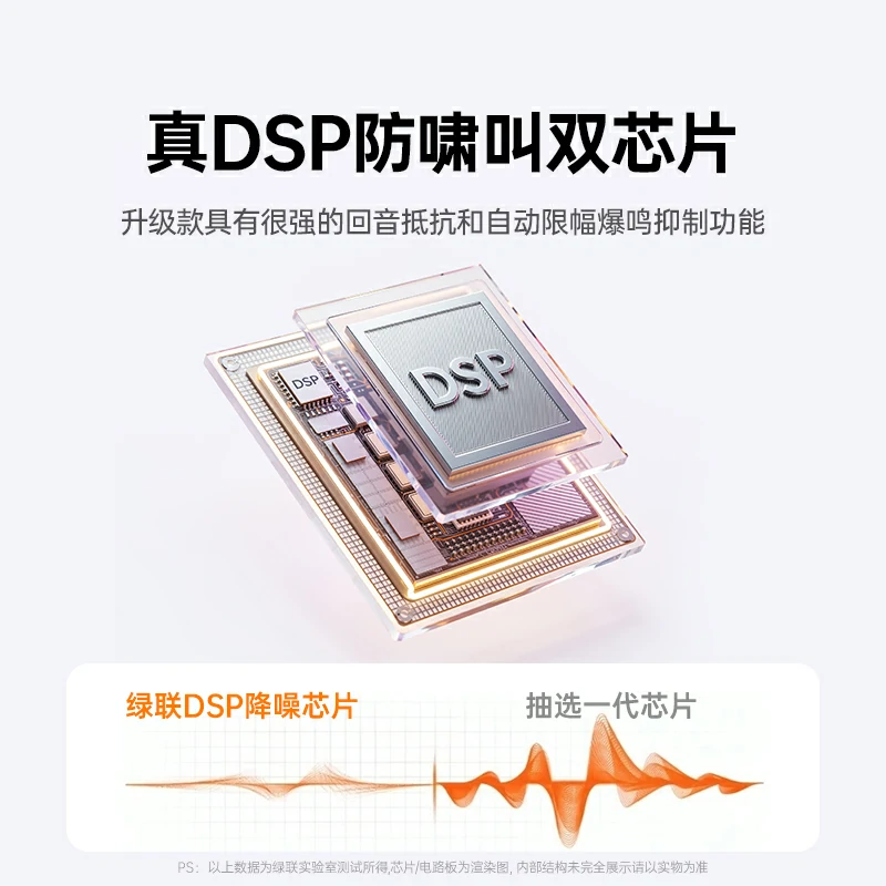 绿联 v6 小蜜蜂便携式扩音器 无线头戴麦