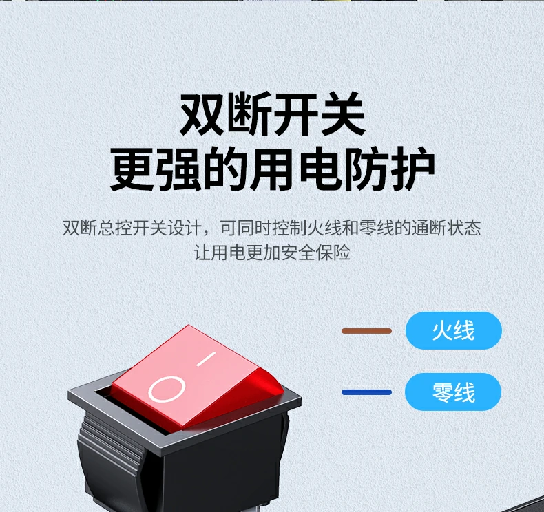 pdu排插适配19英寸标准机柜 pdu排插适配19英寸标准机柜