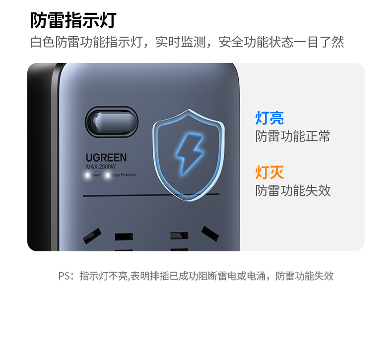 绿联cd301 气体放电管 防雷击保护 绿联cd301 气体放电管 防雷击保护