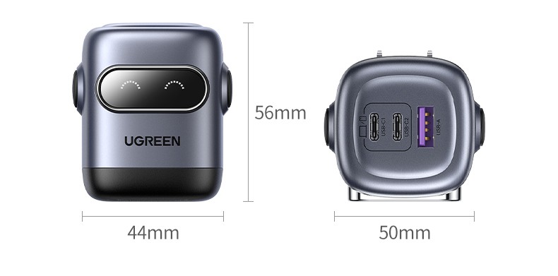 绿联氮化镓充电器包装展示