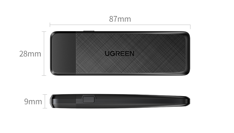 15.3g轻巧设计 不占用接口 笔记本扩展更便捷