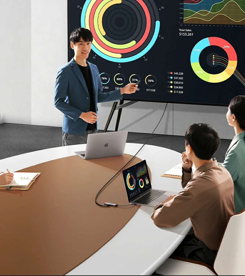 绿联cm498-15600 type-c九合一扩展坞 有线网络 绿联cm498-15600 扩展坞 千兆网口稳定上网