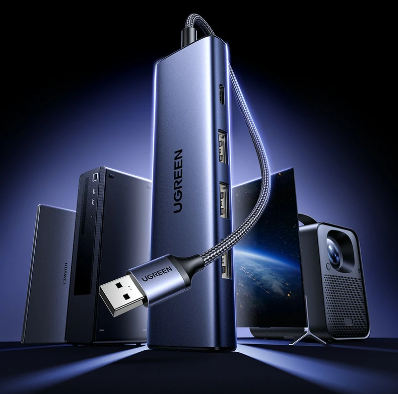 沉浸式观影体验 - 大屏投屏 外接存储,打造私人影院 家庭娱乐场景:投屏观看高清电影