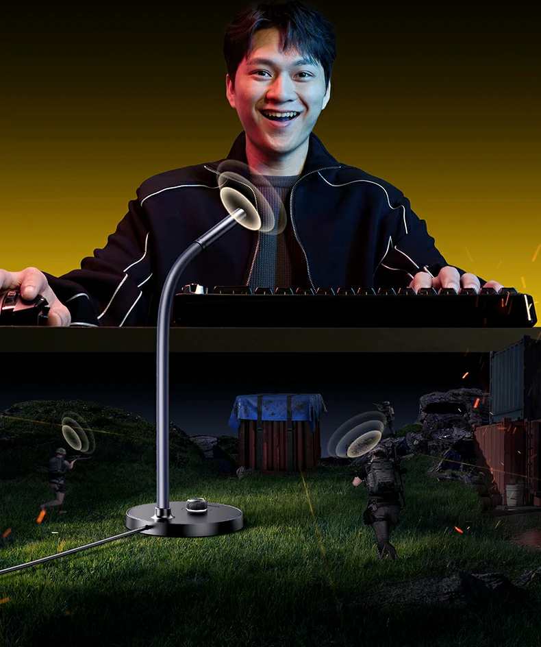 游戏开黑场景应用，五排团战收音清晰