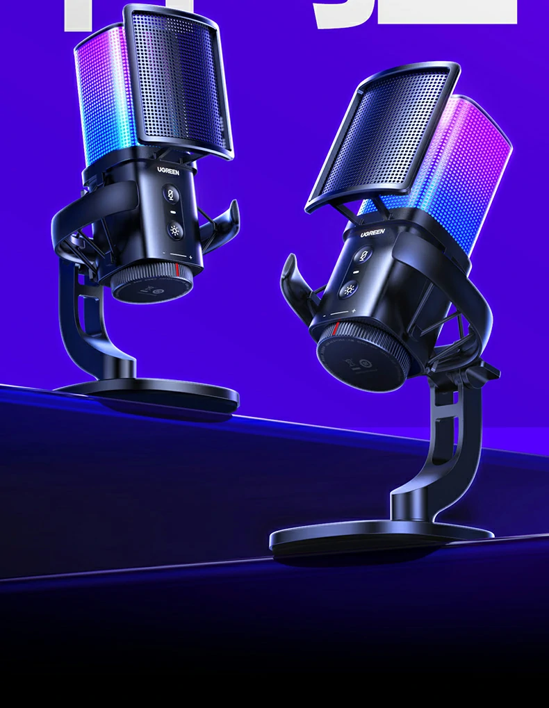 绿联cm581动态rgb流动灯效实拍