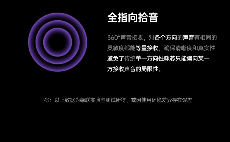 绿联cm581开箱内容：麦克风 说明书 保修卡