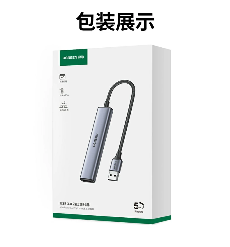 绿联 cm636 usb-c 集线器总结海报