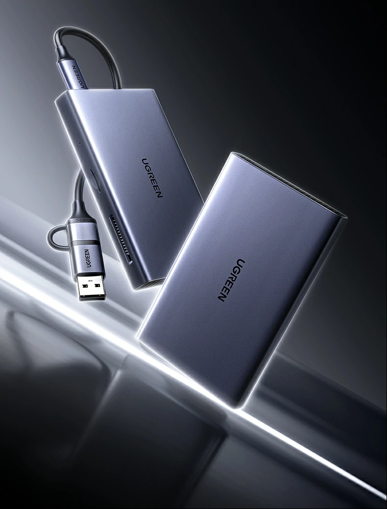 绿联85180双卡槽sd express与tf express设计 绿联85180双卡槽sd express与tf express设计