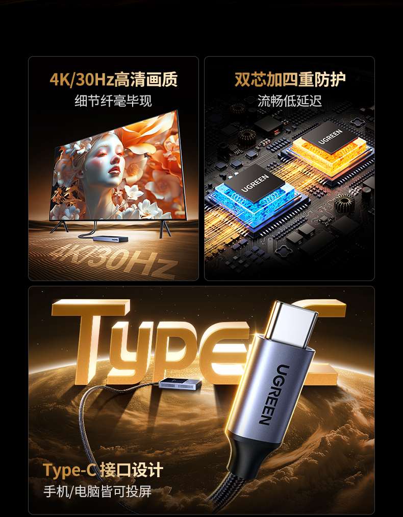 ugreen绿联-更专业更安心的数码品牌