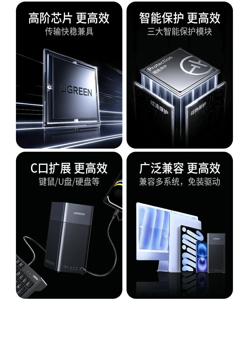 ugreen绿联-品质新体验,数码选绿联