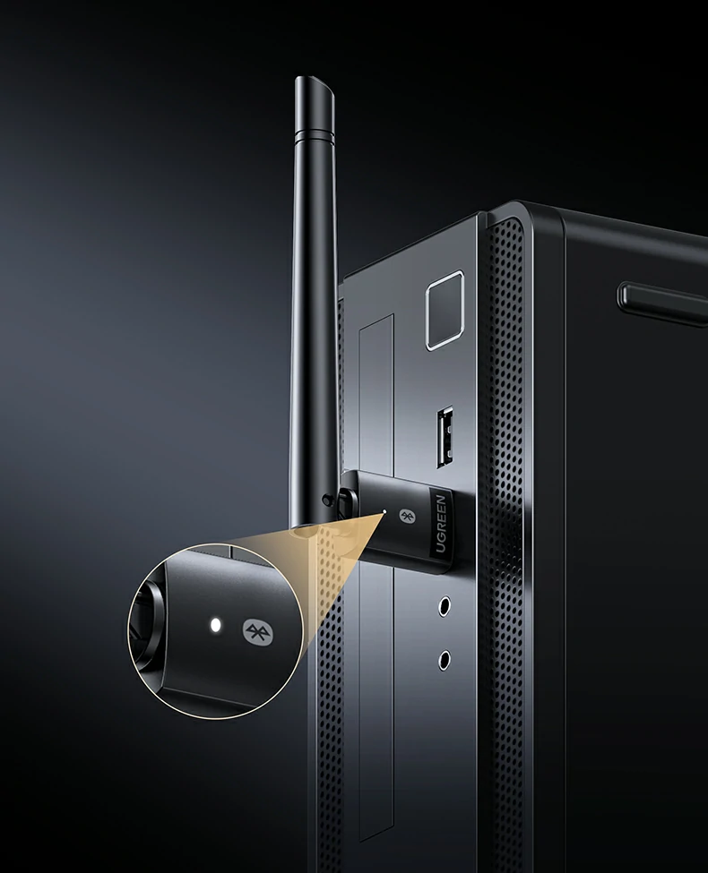 绿联蓝牙6.0适配器cm749抗干扰稳定连接多设备