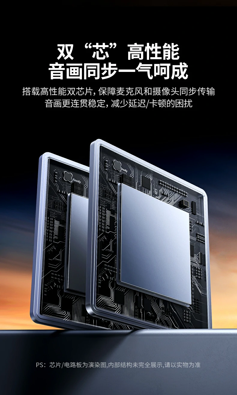 绿联cm827开箱内容：摄像头 2米usb线 说明书 保修卡