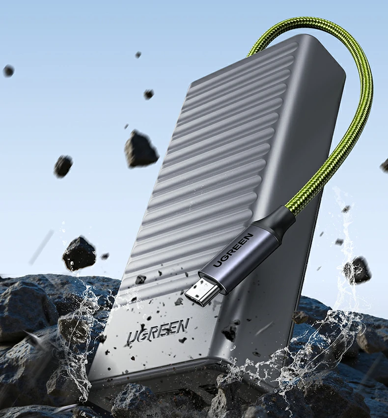 绿联cm856-85098收纳读卡器防泼溅设计细节