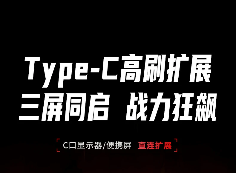绿联type-c智能扩展坞cm880 - 三屏异显、4k高刷、100w快充,高效多任务扩展利器 绿联cm880-85096 type-c智能扩展坞全景图,展示多接口布局与40cm线缆设计