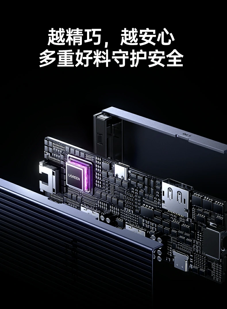 绿联cm880-95501笔记本外接显示器扩展方案