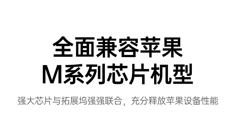 兼容windows/macos/chromeos多系统 绿联cm886-95614扩展坞兼容多系统标识