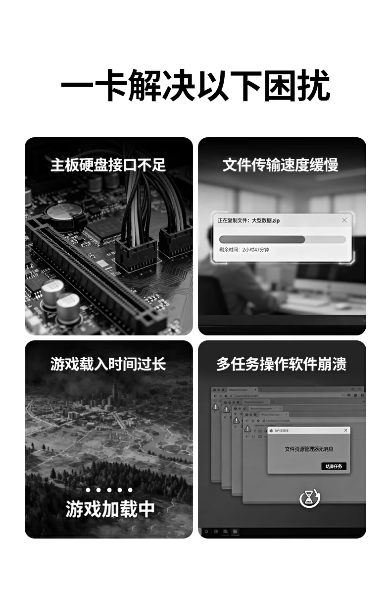 绿联75505双盘m.2 nvme扩展卡整体外观展示