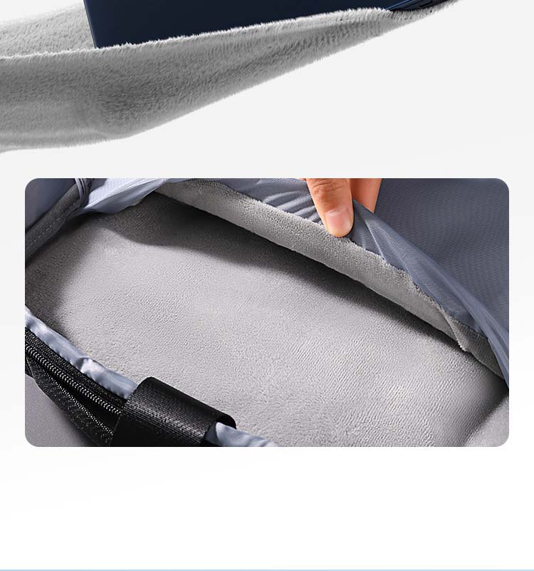 绿联lp664多功能隔层布局，收纳电源、平板更整齐