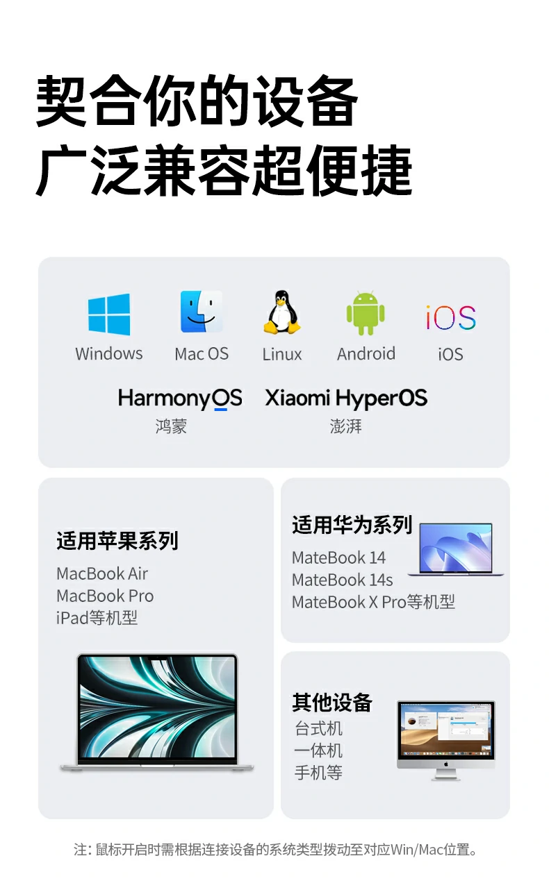 绿联m571p鼠标 多场景适配办公娱乐两用