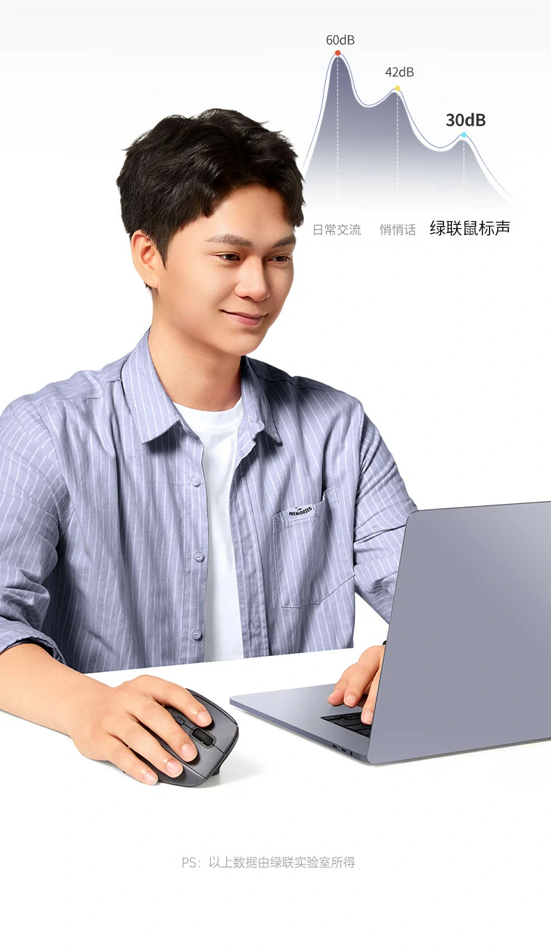 绿联m571s产品净重约125g展示