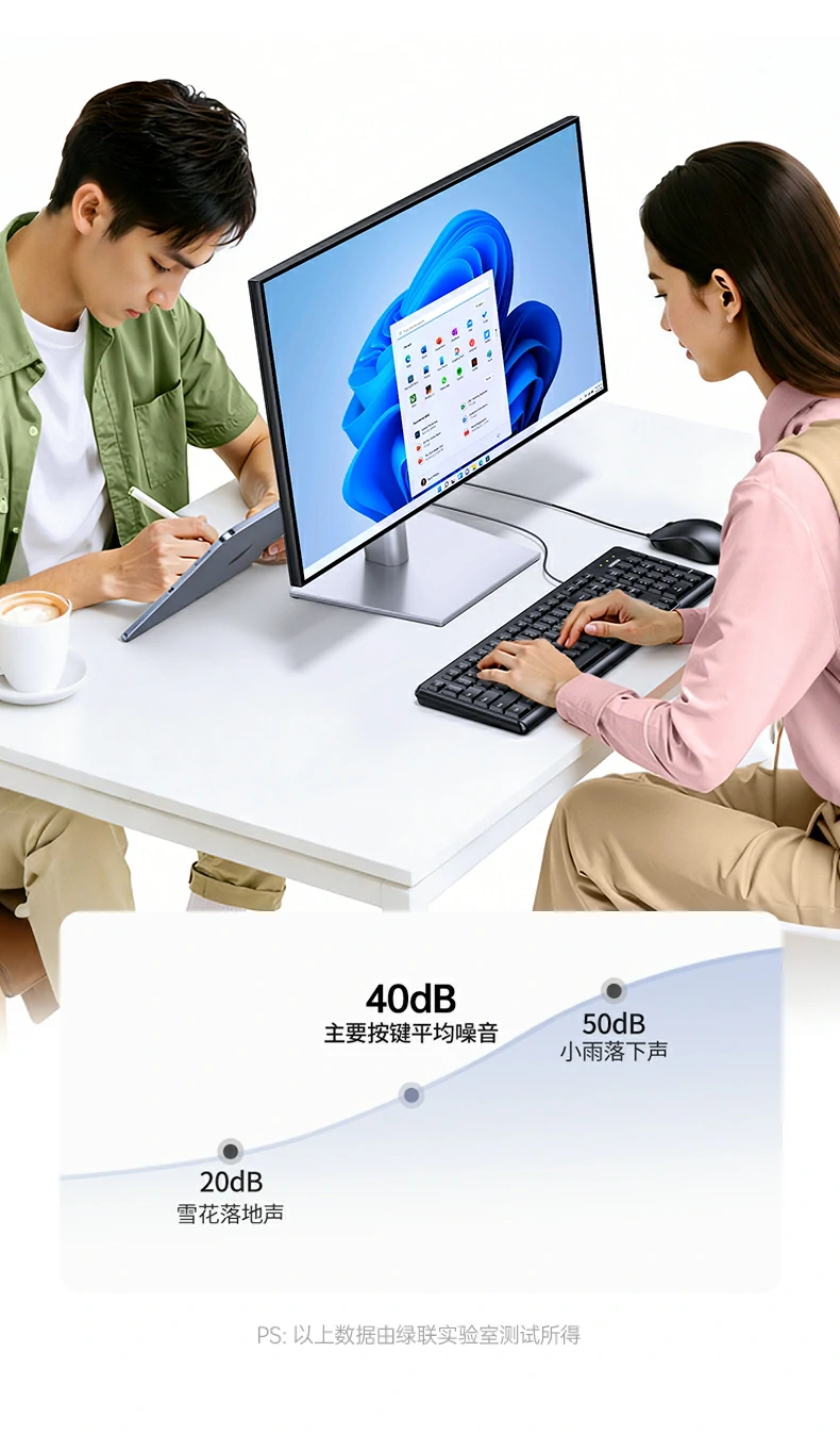 绿联mk301键盘abs坚固外壳展示