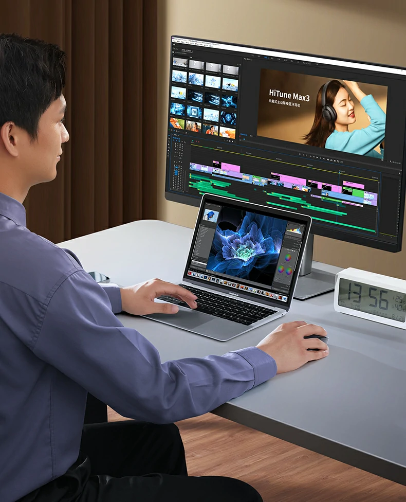 商务人士出差携带鼠标收纳图