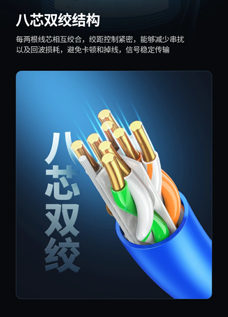 绿联千兆网线适配家庭及工程布线10 ugreen六类千兆网线适用家装工程图10