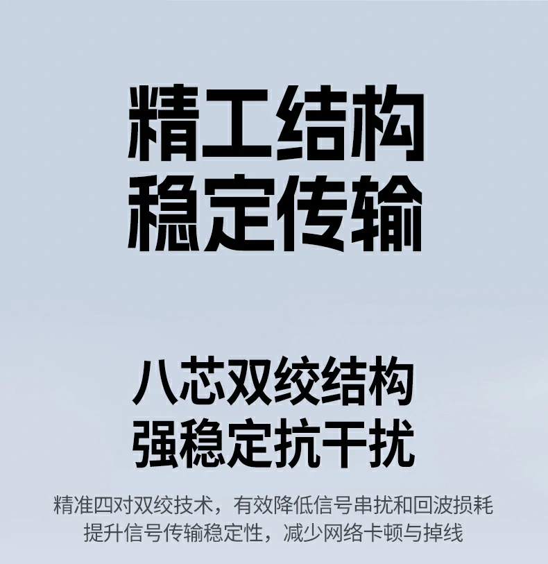 绿联nw293超五类监控网线安防摄像头应用