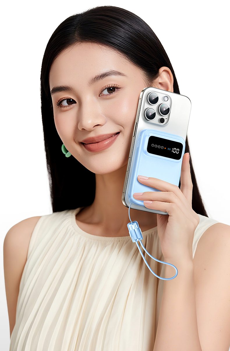 绿联pb575 自带type-c线 30w双向快充 充电更高效 绿联pb575 自带type-c线 30w双向快充 充电更高效