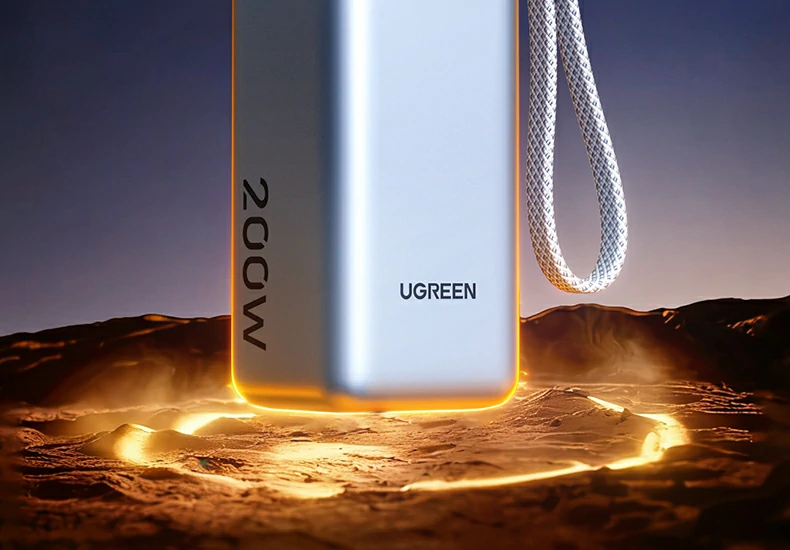 100w自充 - 2.5小时满电,快充效率提升50% 绿联pb728 100w自充实测,2.5小时满电速度演示