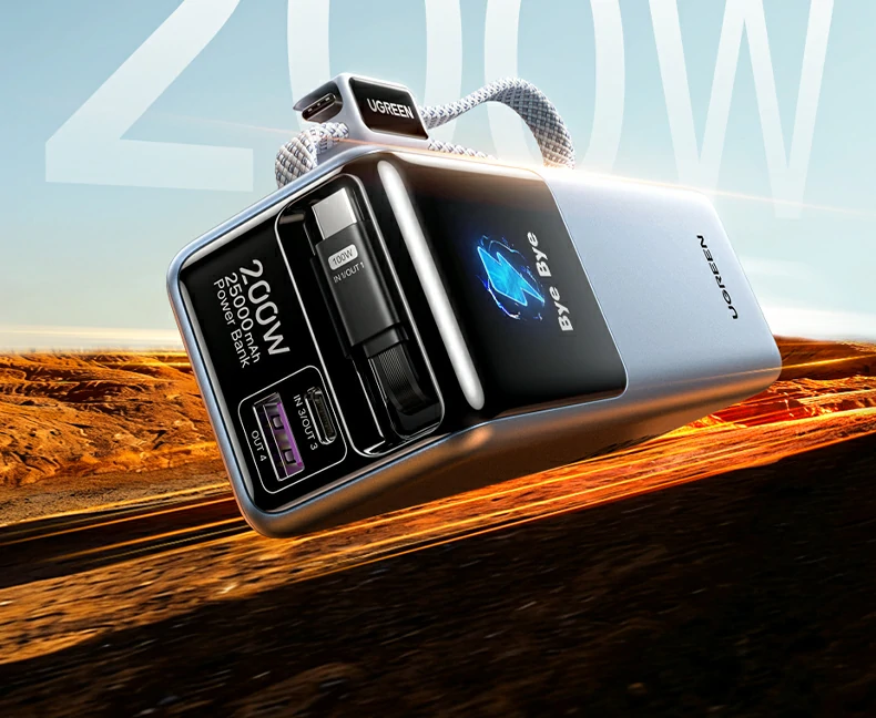 多设备全兼容 - 适配主流品牌设备,一电源解决多需求 绿联pb728 多设备兼容:iphone/华为/小米/大疆设备快充