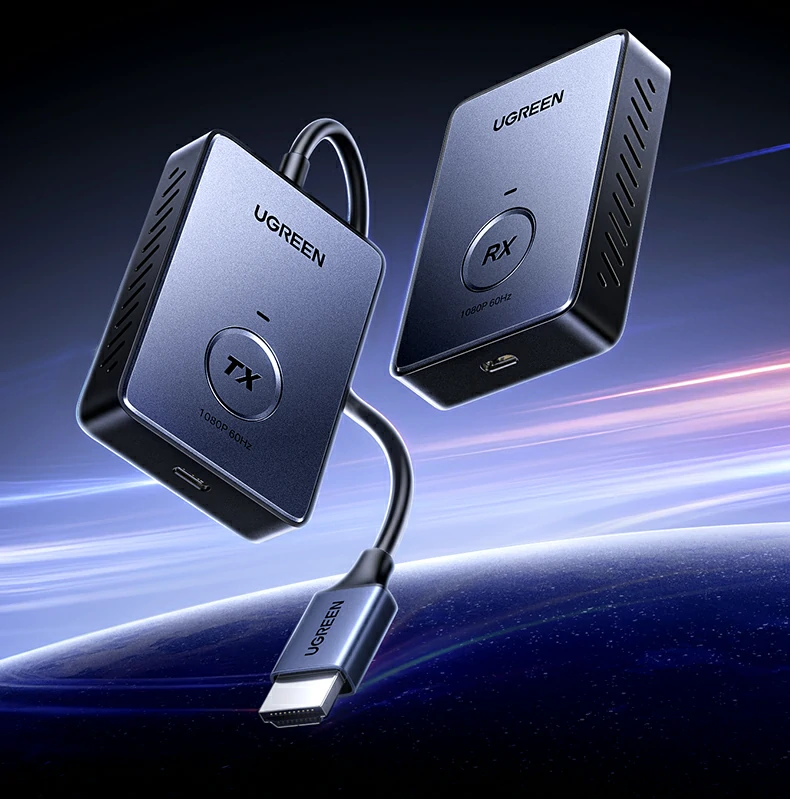 开箱内容：投屏器、说明书、保修卡