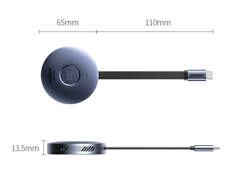 绿联磁吸无线同屏器 直播间投屏视听展示