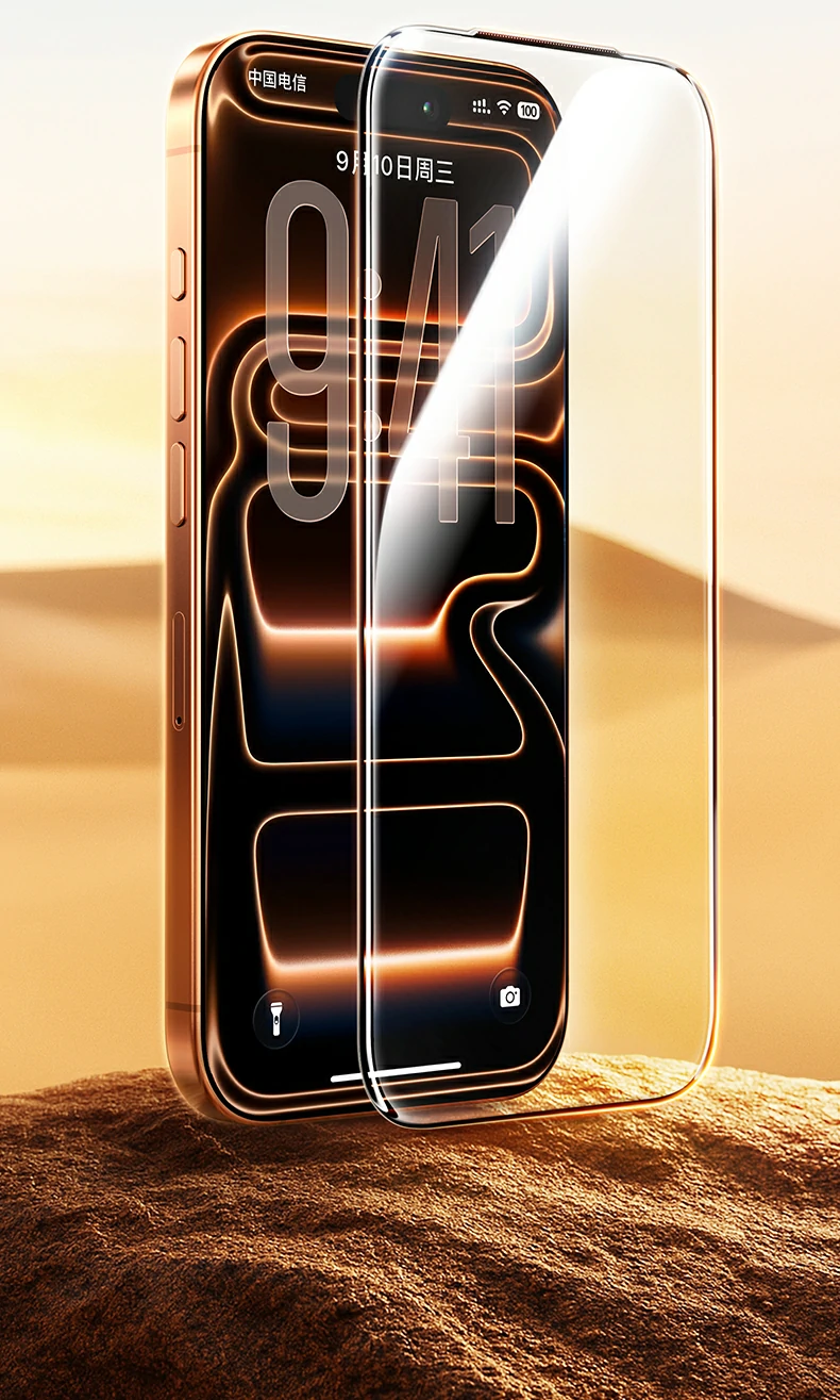 17原屏7层ar工艺 绿联膜抗反射效果远超裸屏