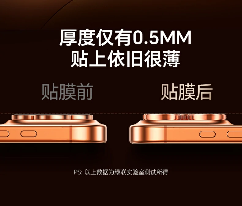 绿联sp1239镜头膜超清防护展现真实画质