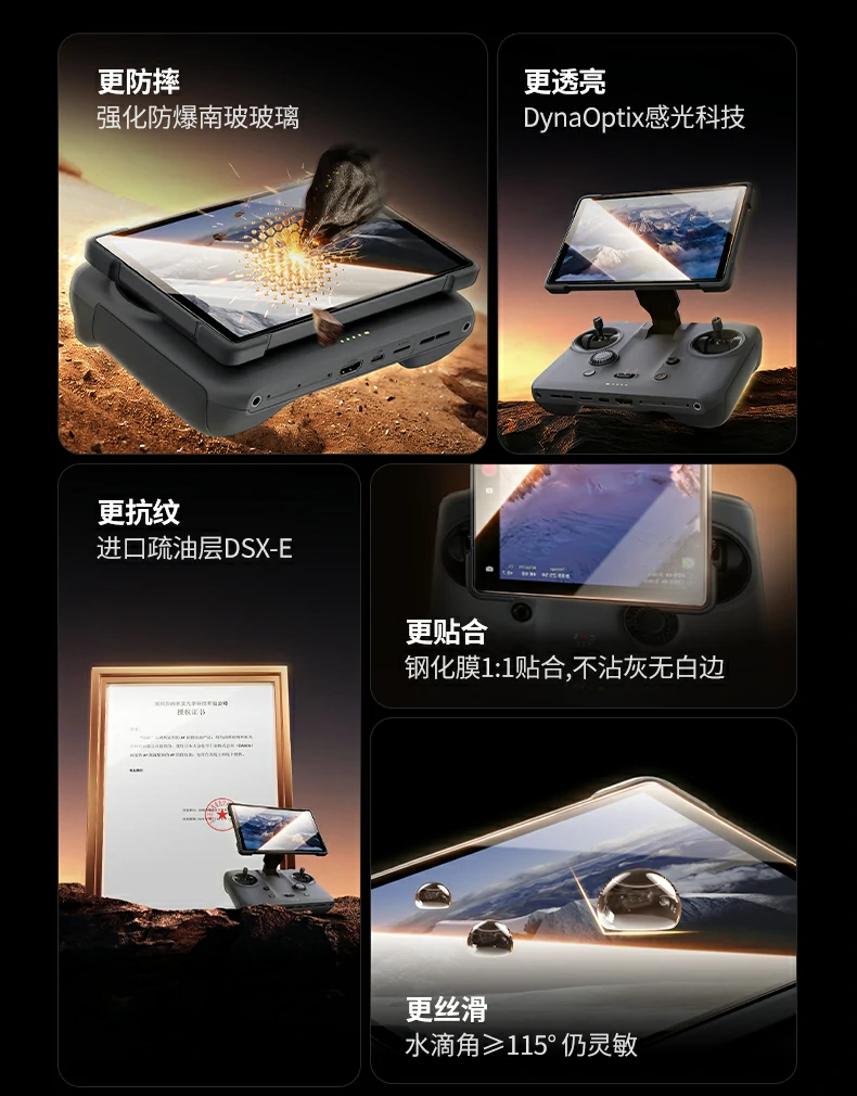 dynaoptix感光科技图解，透光率≥91%