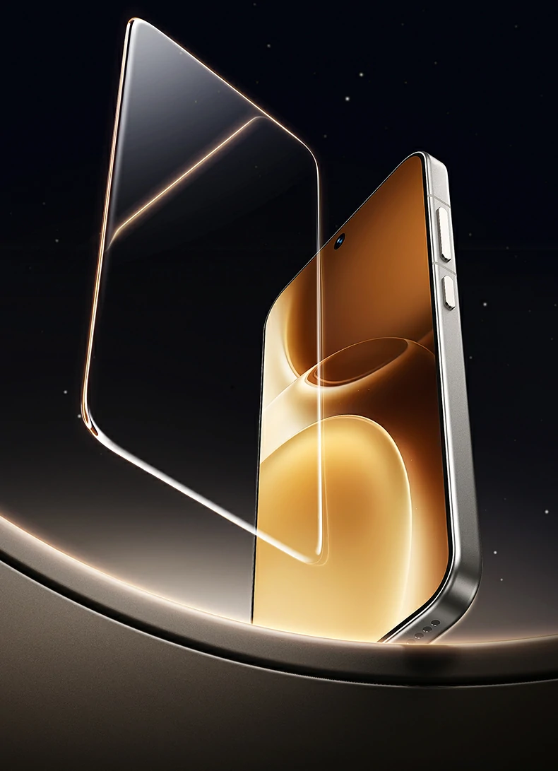 绿联vivox300无孔钢化膜超声波解锁灵敏触控