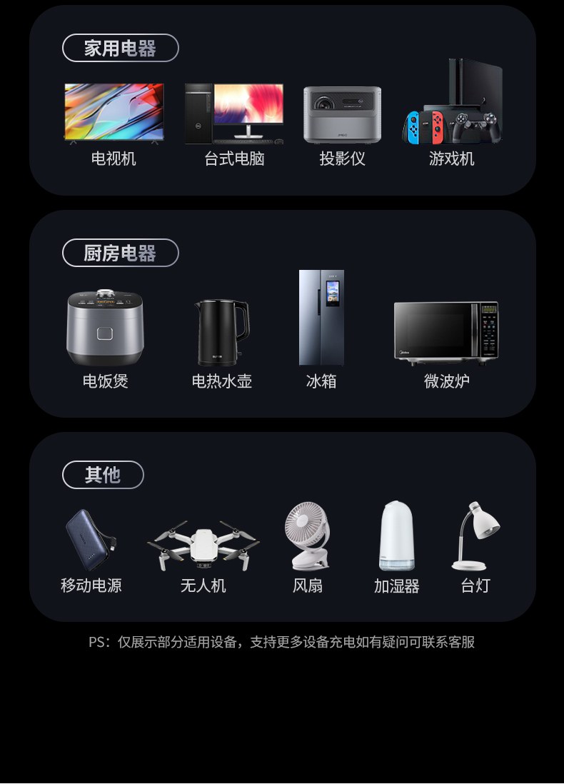 绿联t830 多种协议 无需更换充电器 绿联t830 多种协议 无需更换充电器