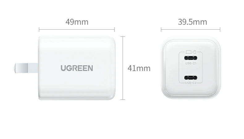 充电头插入插座的角度展示