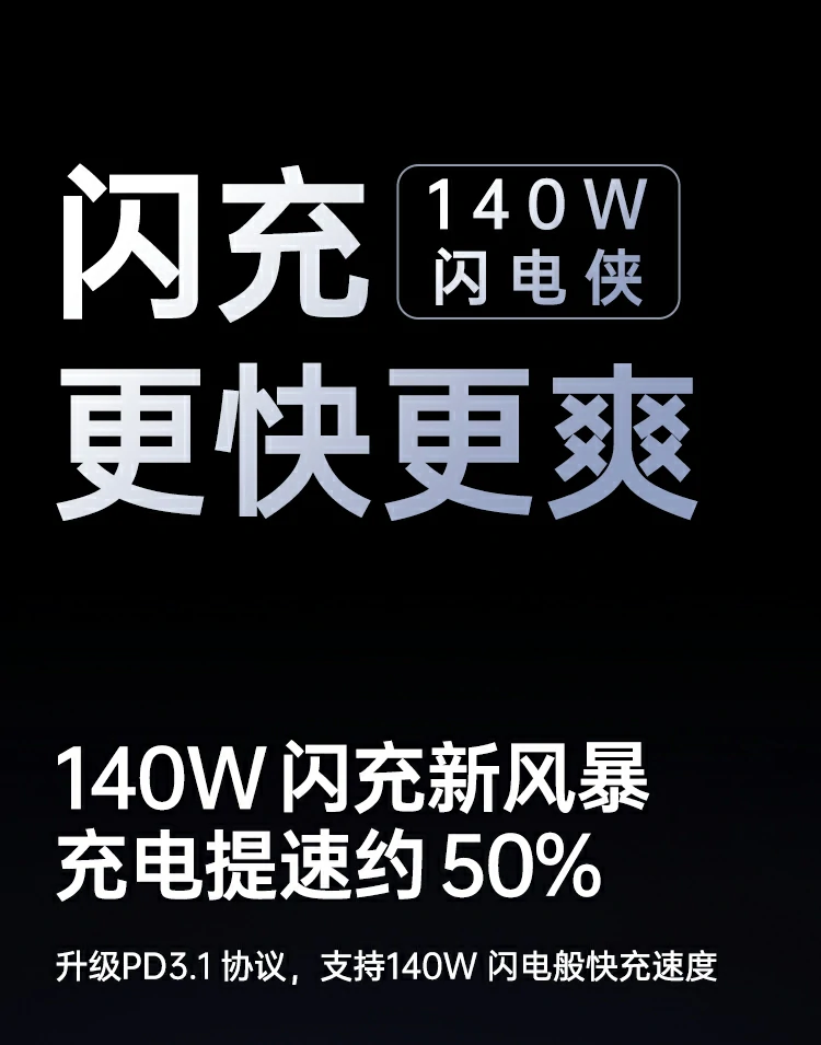 绿联x569套装附带1.5米240w双type-c快充线，支持高功率输出
